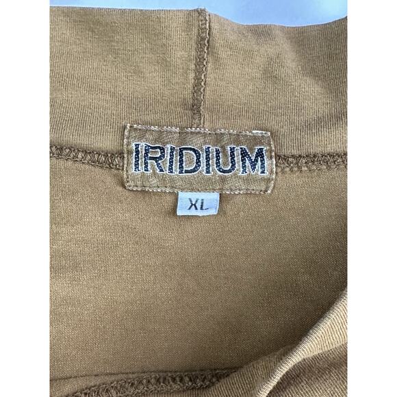 Iridium Top Womens Sz XL 95% Cotton Lagenlook Tee Mustard Yellow Oversized Boxy - Picture 7 of 12